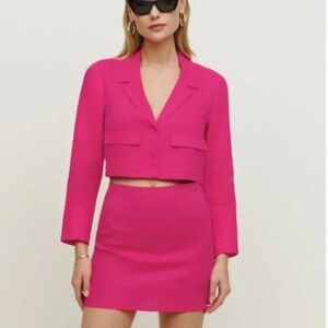 Reformation Elton Linen Set - Corvette Size 8